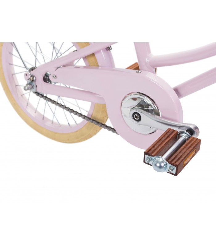 Casque de vélo fille Classic Bonton Matte Pink Banwood - Dröm Design