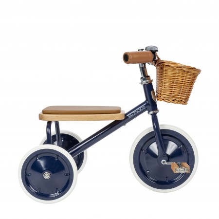 Triciclo vintage Banwood - Azul marino
