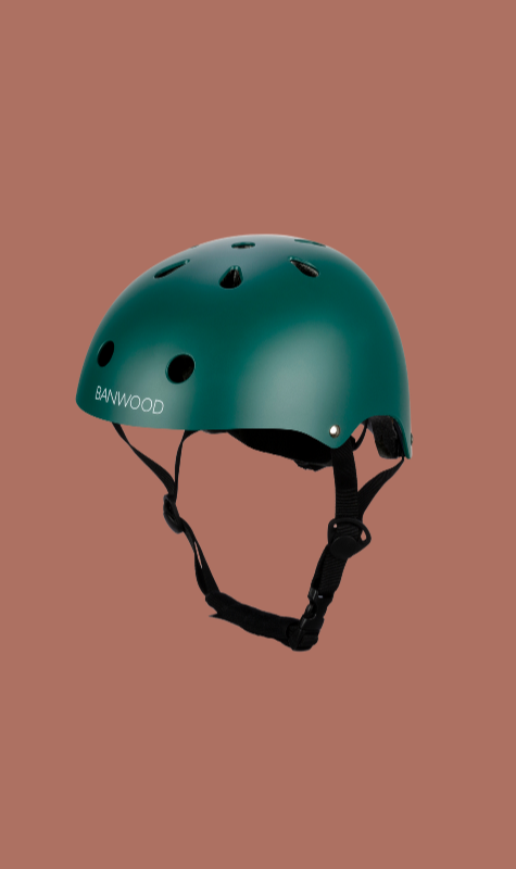 Klassischer Helm Banwood - Grün (matt)