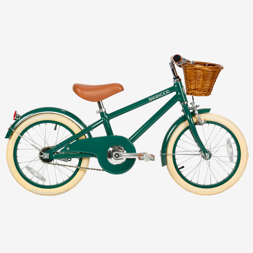 Bicicleta con pedales vintage Banwood - Verde