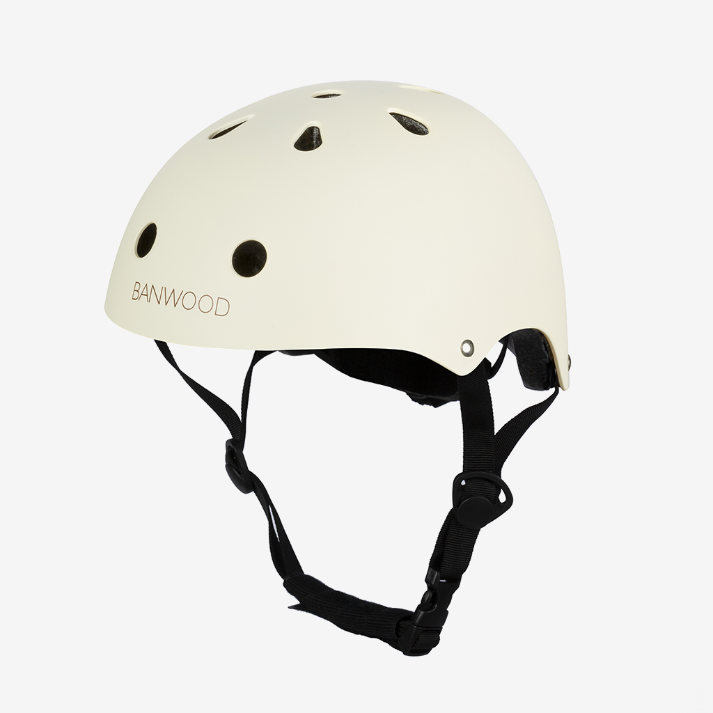 Classic Helmet Banwood - Matte Cream