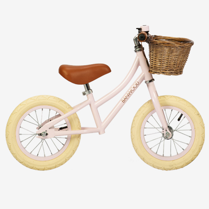 Balancecykel vintage Banwood - pink